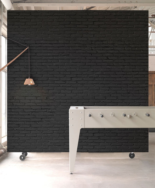 Black Brick Wallpaper