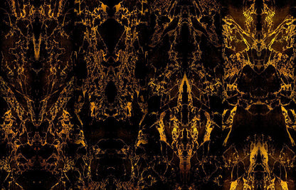 Black Metallic Marble Wallpaper