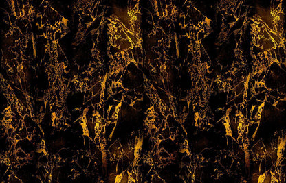 Black Metallic Marble Wallpaper