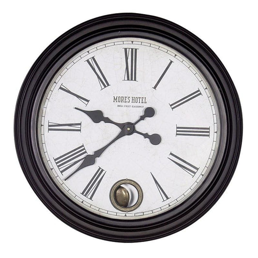 Black MH Wall Clock