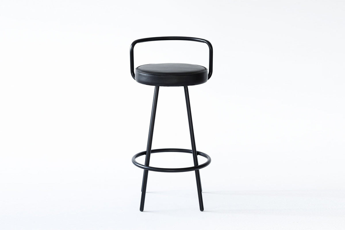 Block LA Round High Stool-Toposworkshop-Contract Furniture Store