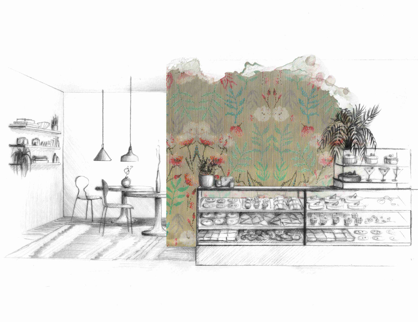 Blooming Kaleidoscope Chain Curtain Divider