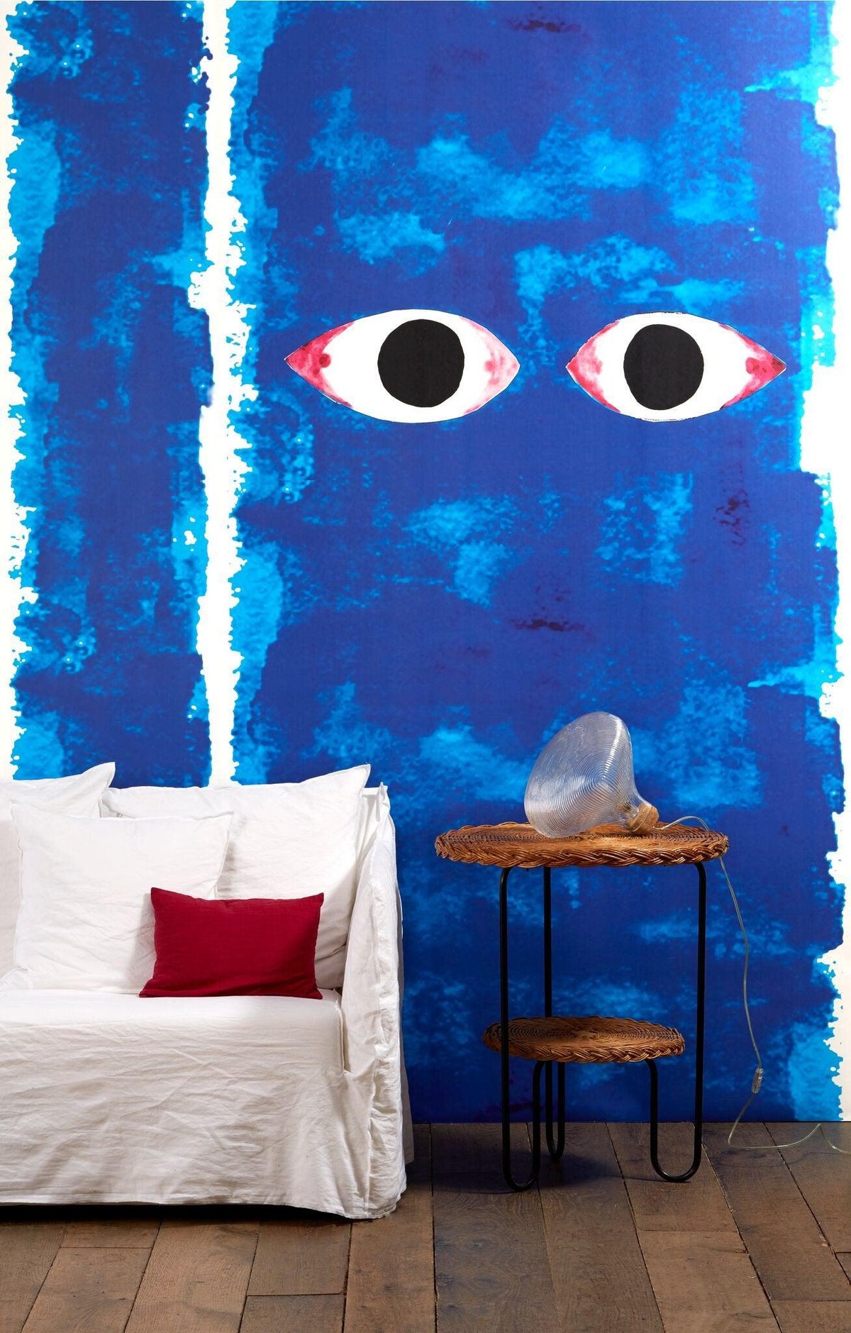 Blue Eyes Addiction Wallpaper PNO-04-NLXL-Contract Furniture Store