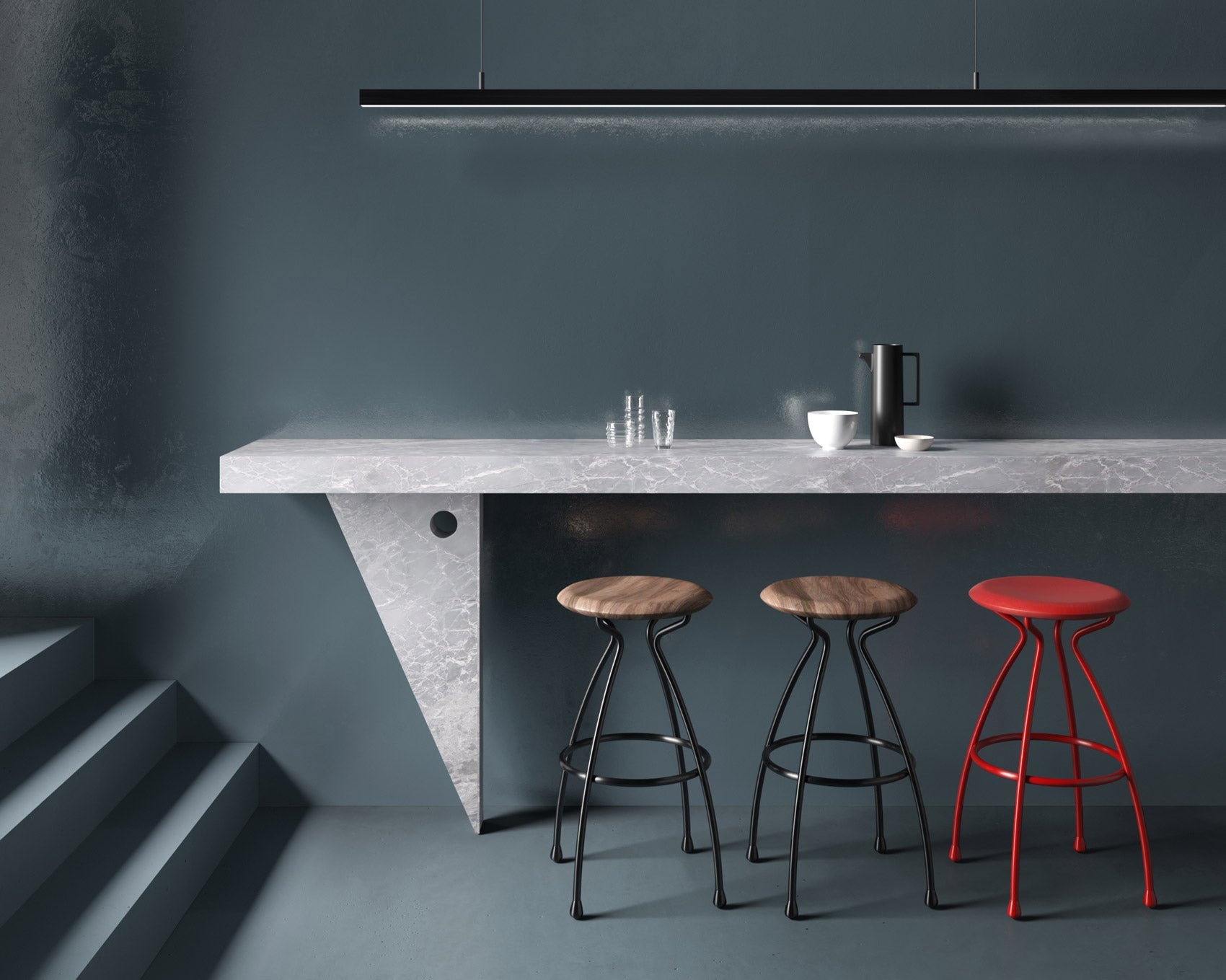 Bonzo High Stool-Contract Furniture Store for hospitality, leisure & commercial projects