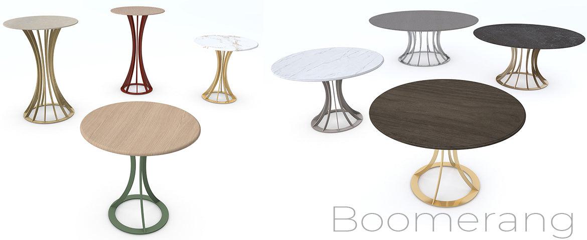 Boomerang Dining Base-Vela-Contract Furniture Store