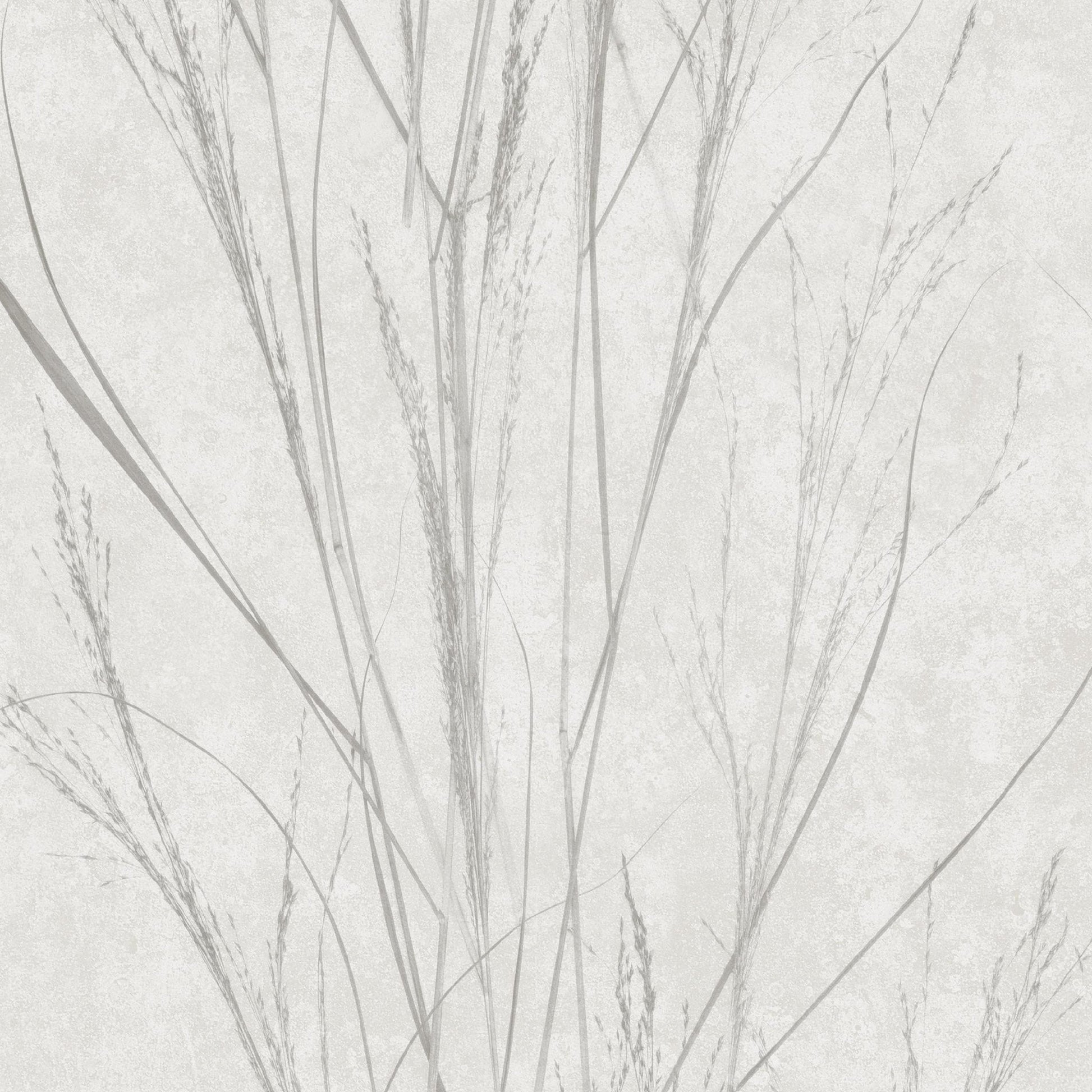 Botanical Maiden Grasses Wallpaper