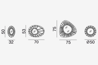 Brick 96/97/98/99 Mirrors