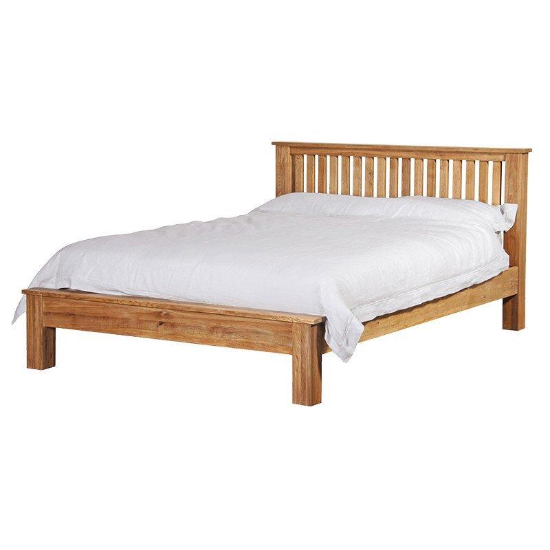 Brooklyn Slatted Kingsize Bed-Coach House-Contract Furniture Store