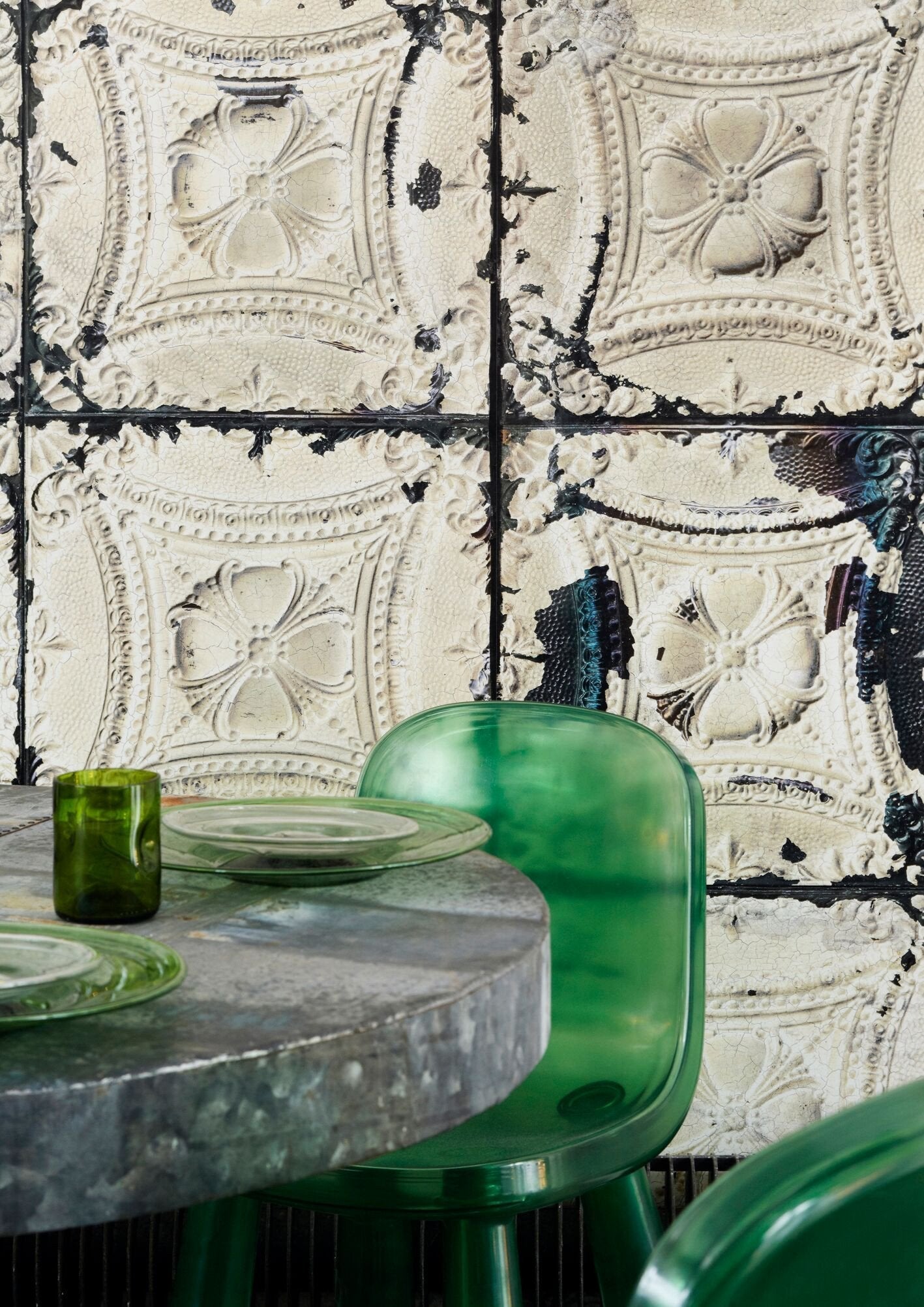 Brooklyn Tins Wallpaper TIN-01