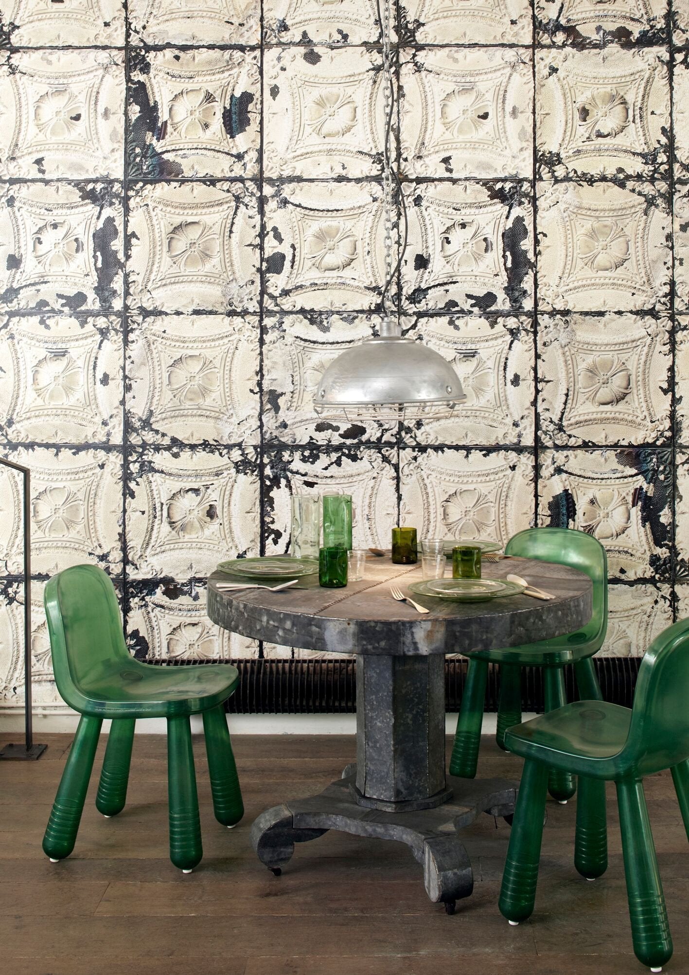 Brooklyn Tins Wallpaper TIN-01