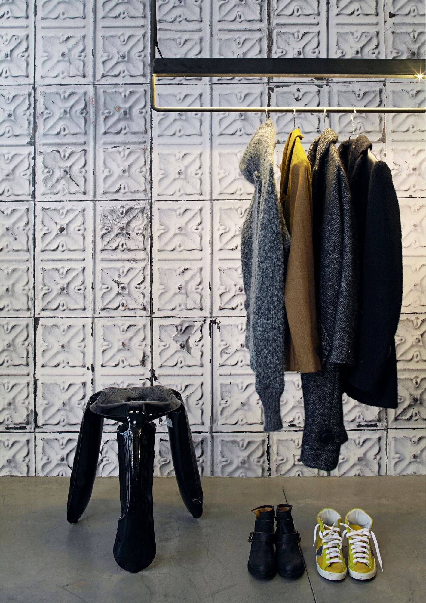 Brooklyn Tins Wallpaper TIN-04-Contract Furniture Store for hospitality, leisure & commercial projects