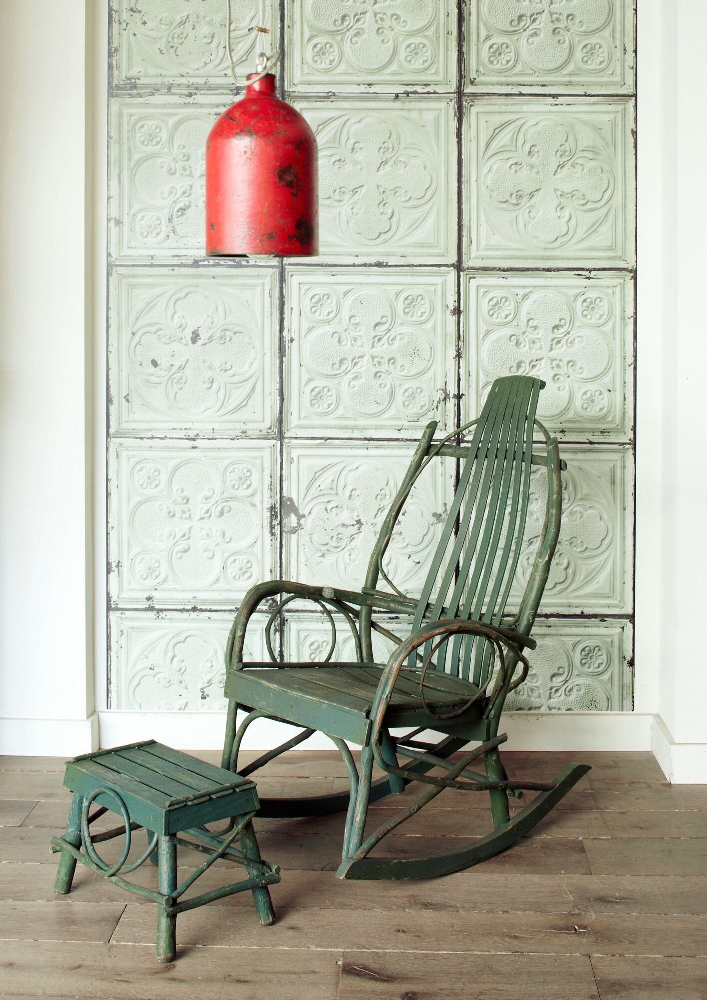 Brooklyn Tins Wallpaper TIN-05-Contract Furniture Store for hospitality, leisure & commercial projects