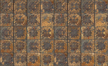 Brooklyn Tins Wallpaper TIN-08-Contract Furniture Store for hospitality, leisure & commercial projects