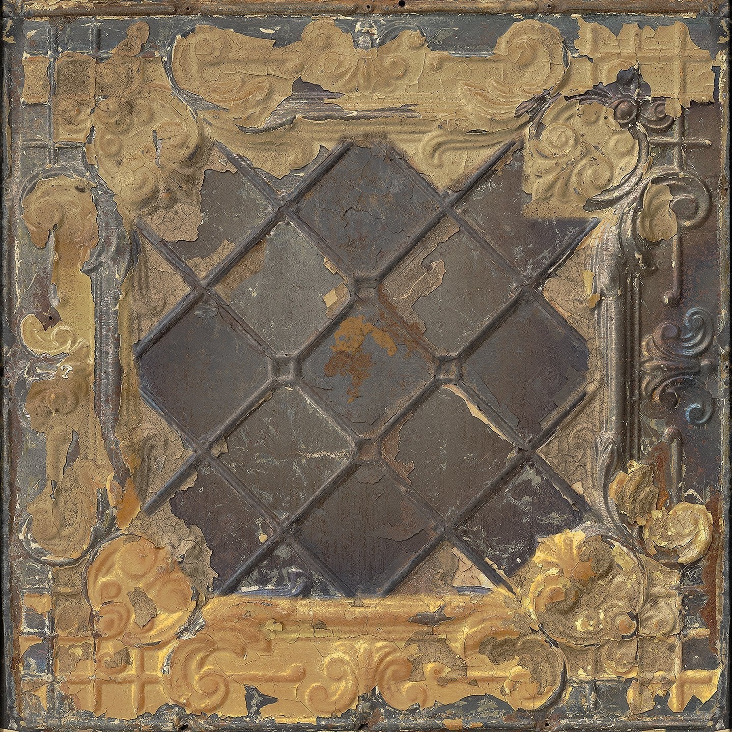 Brooklyn Tins Wallpaper TIN-08-Contract Furniture Store for hospitality, leisure & commercial projects