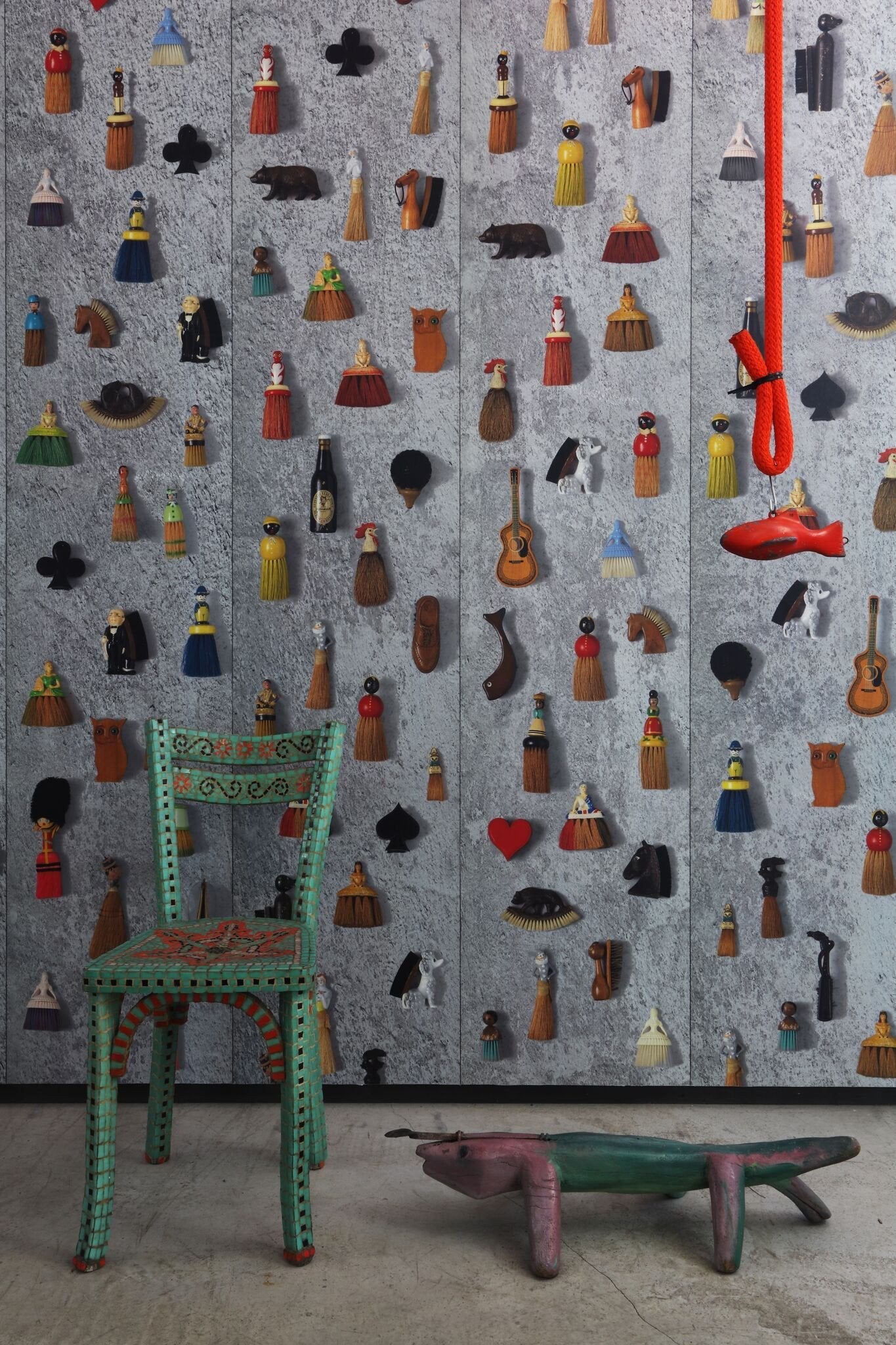 Brooms Obsession Wallpaper-Contract Furniture Store for hospitality, leisure & commercial projects