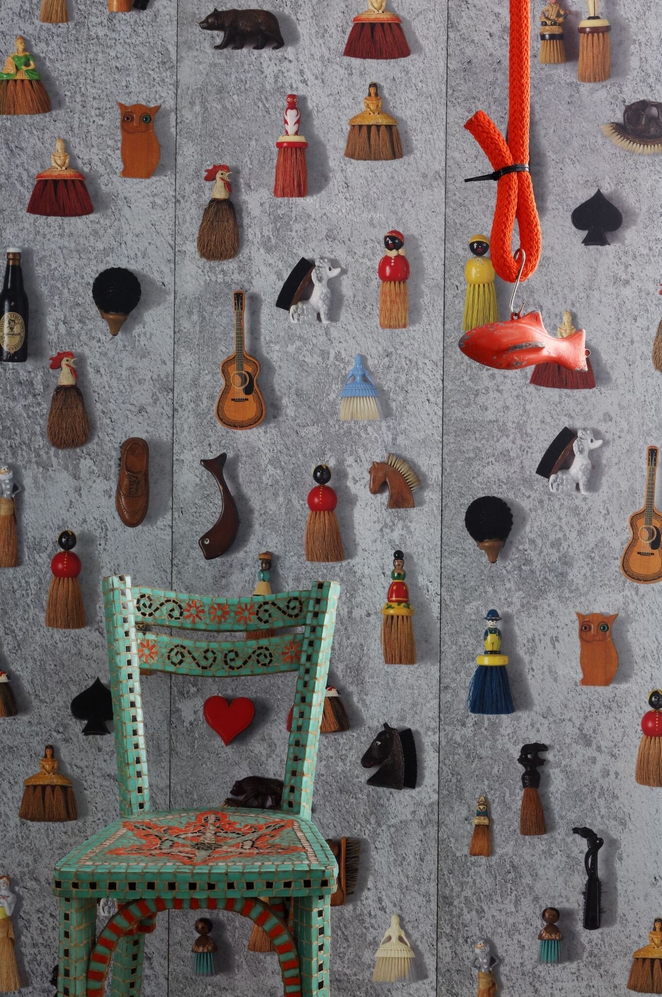 Brooms Obsession Wallpaper-Contract Furniture Store for hospitality, leisure & commercial projects