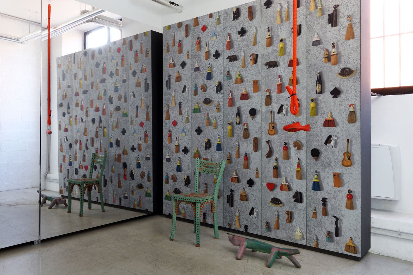 Brooms Obsession Wallpaper-Contract Furniture Store for hospitality, leisure & commercial projects