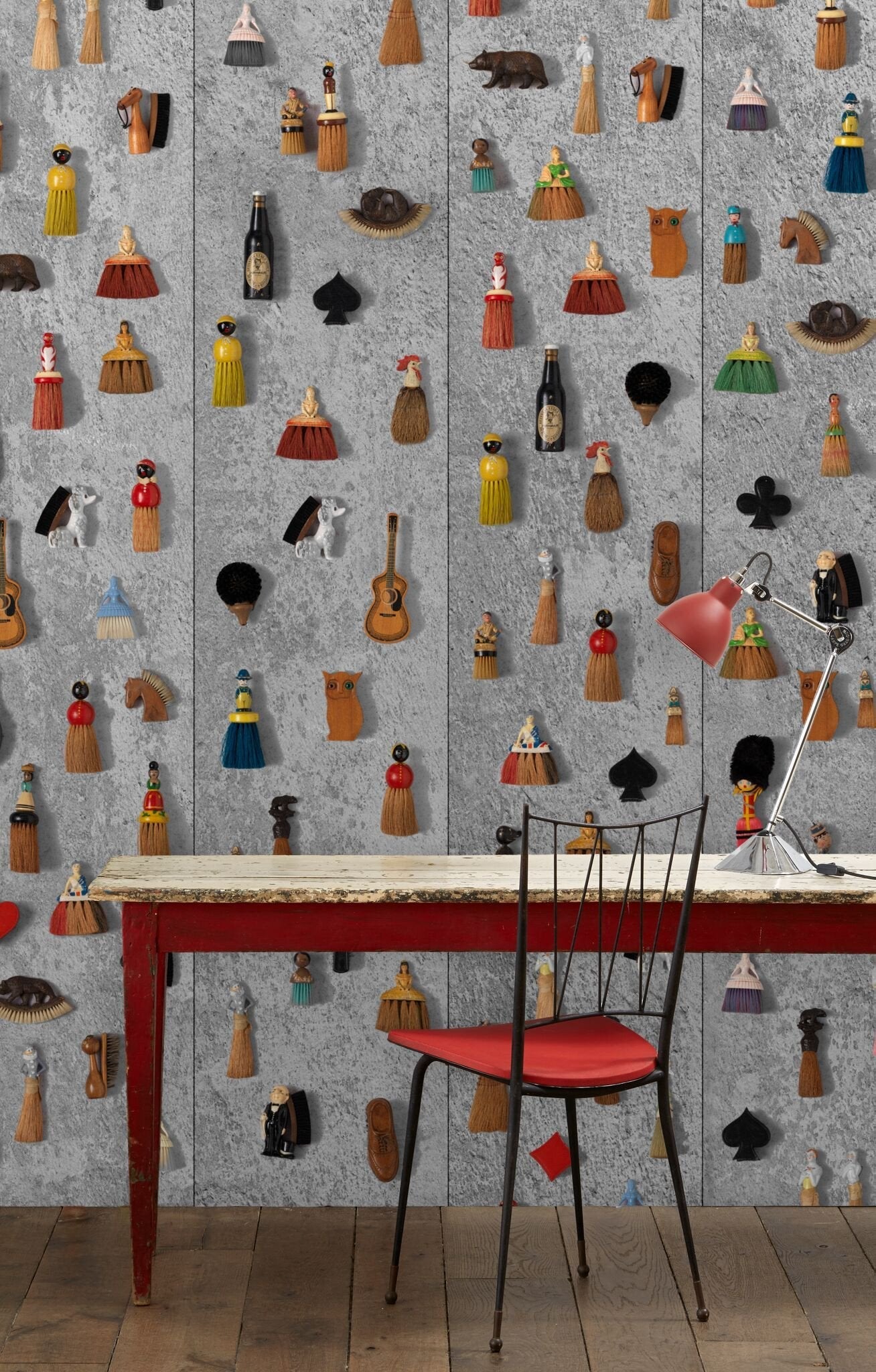 Brooms Obsession Wallpaper-Contract Furniture Store for hospitality, leisure & commercial projects