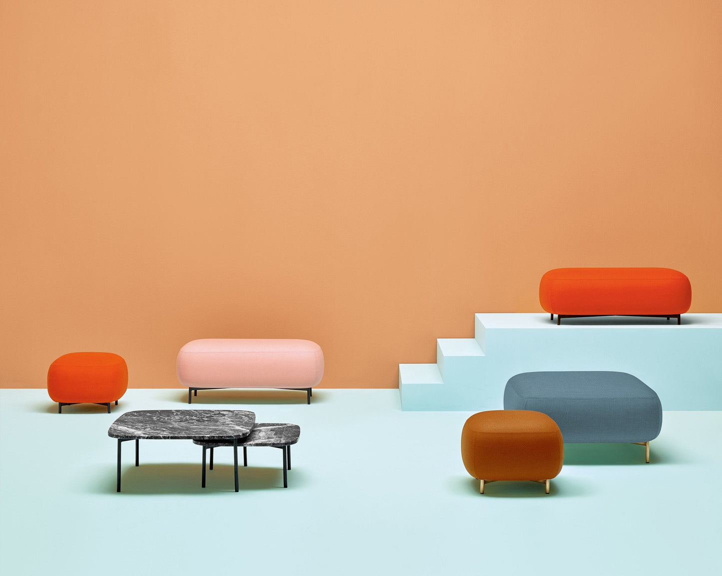 Buddy 211/213/215 Pouf-Contract Furniture Store for hospitality, leisure & commercial projects