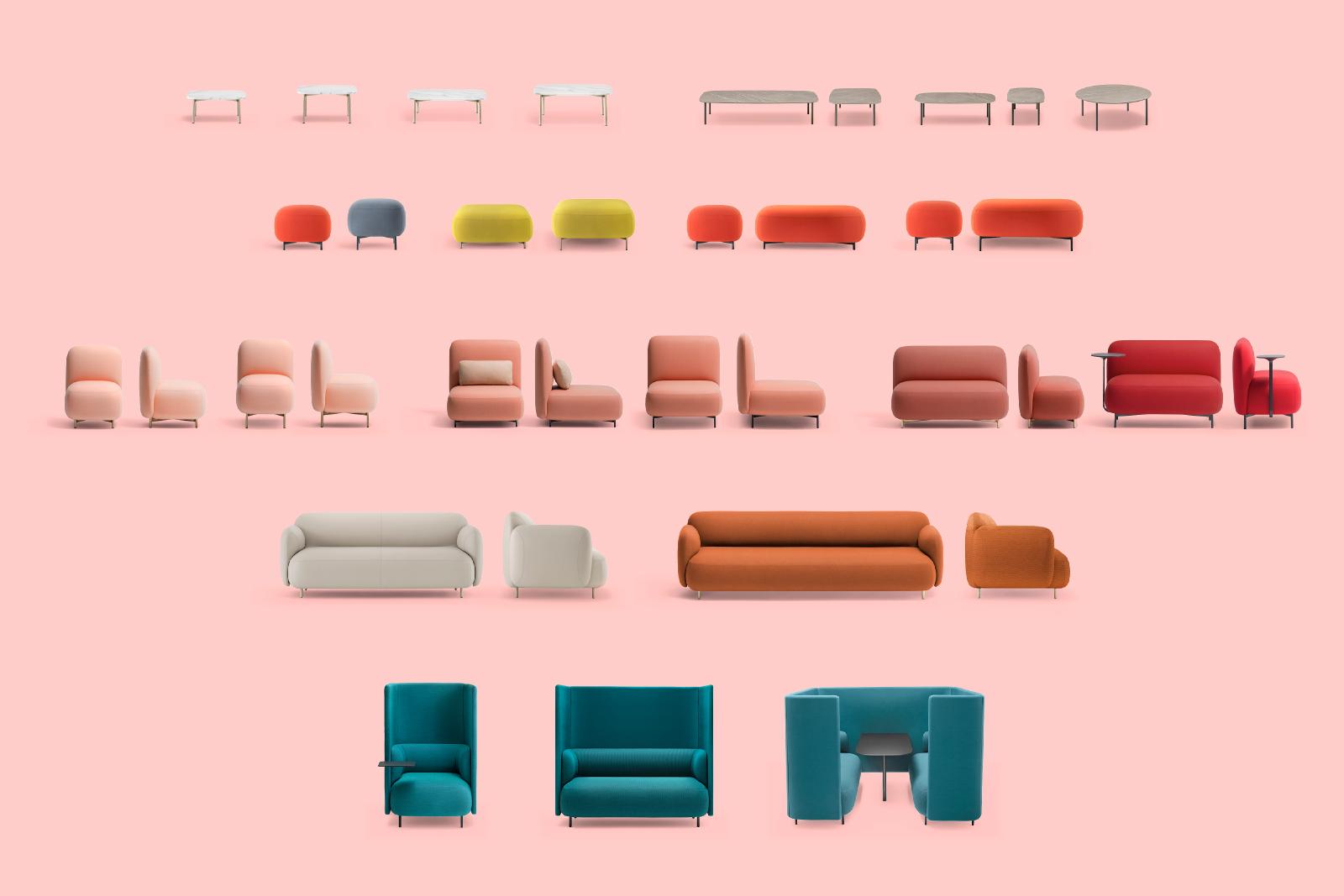 Buddy 218 Sofa-Contract Furniture Store for hospitality, leisure & commercial projects