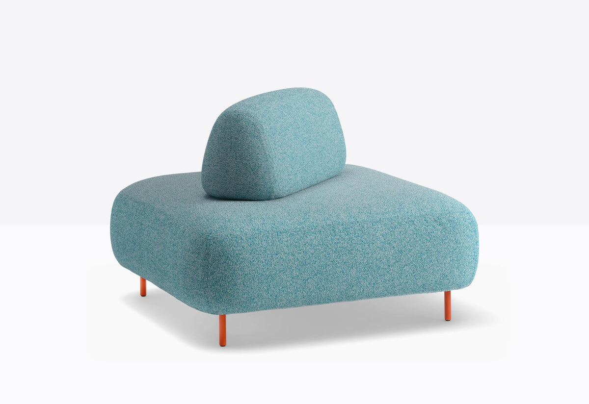 Buddy Oasi 207E Lounge Chair-Pedrali-Contract Furniture Store