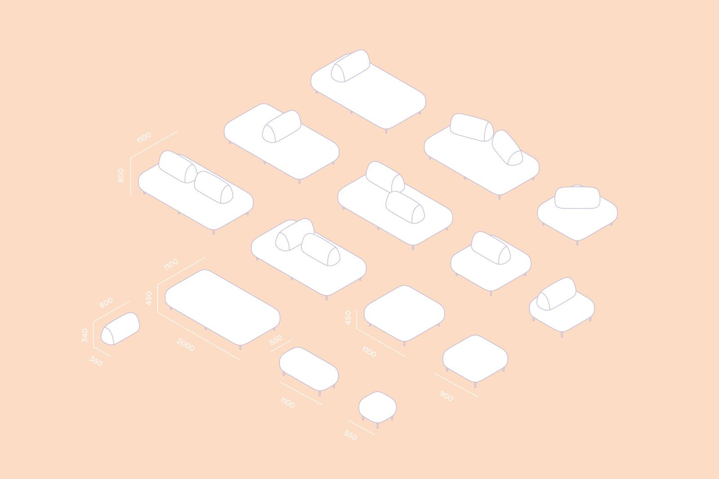 Buddy Oasi 208E Sofa-Contract Furniture Store for hospitality, leisure & commercial projects