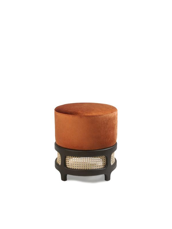Buja Round Low Stool-Contract Furniture Store for hospitality, leisure & commercial projects