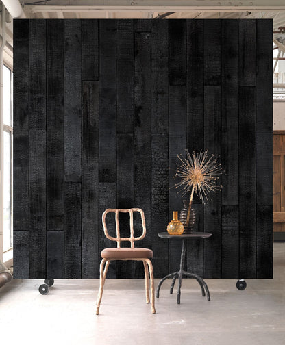 Burnt wood Wallpaper
