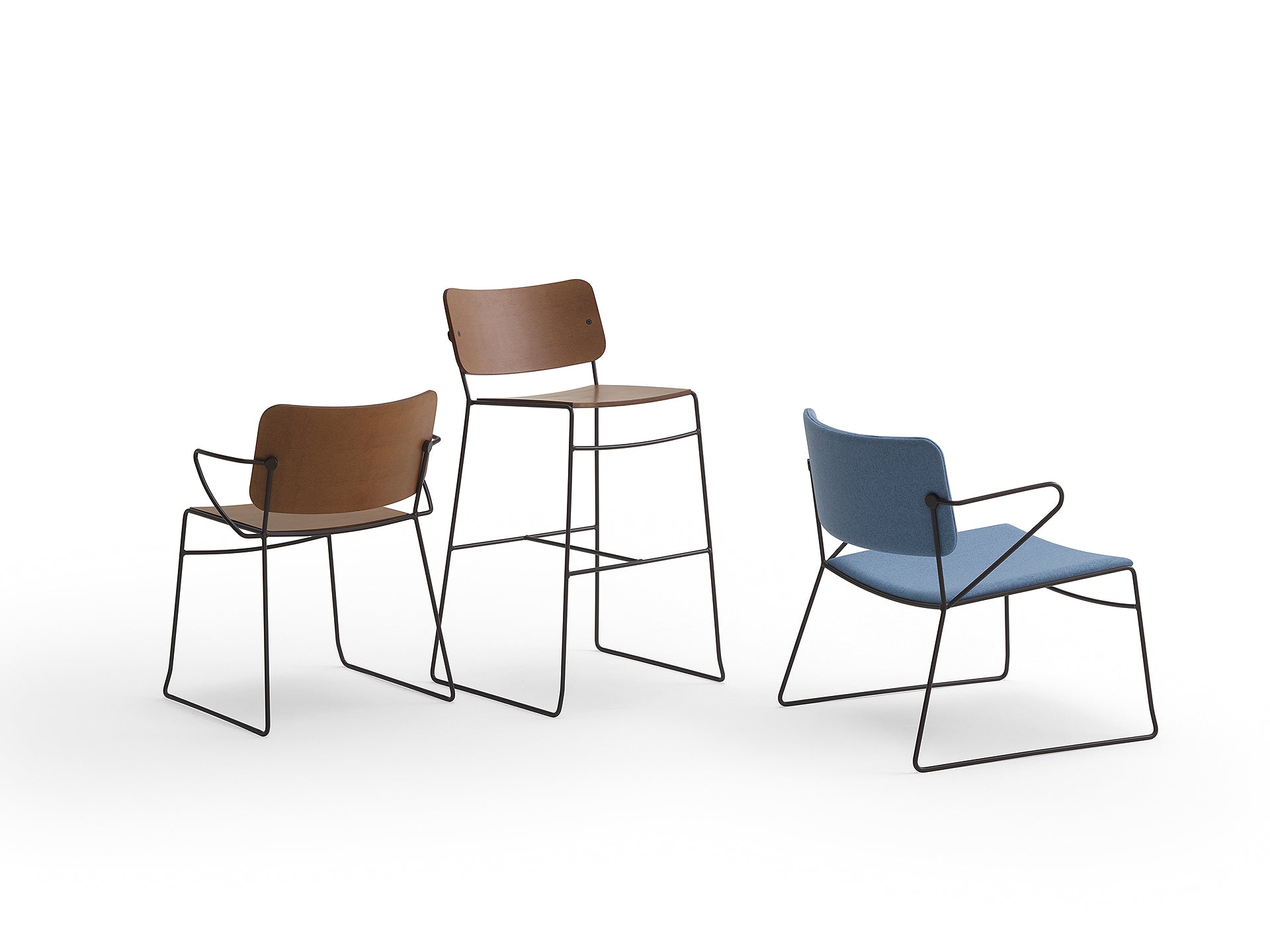 Button Down 7C20 Side Chair-Contract Furniture Store for hospitality, leisure & commercial projects