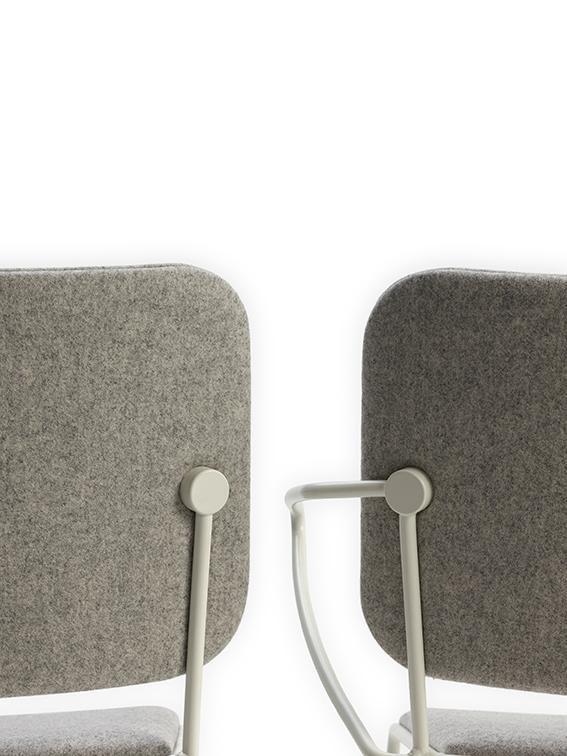 Button Down 7C23 Armchair