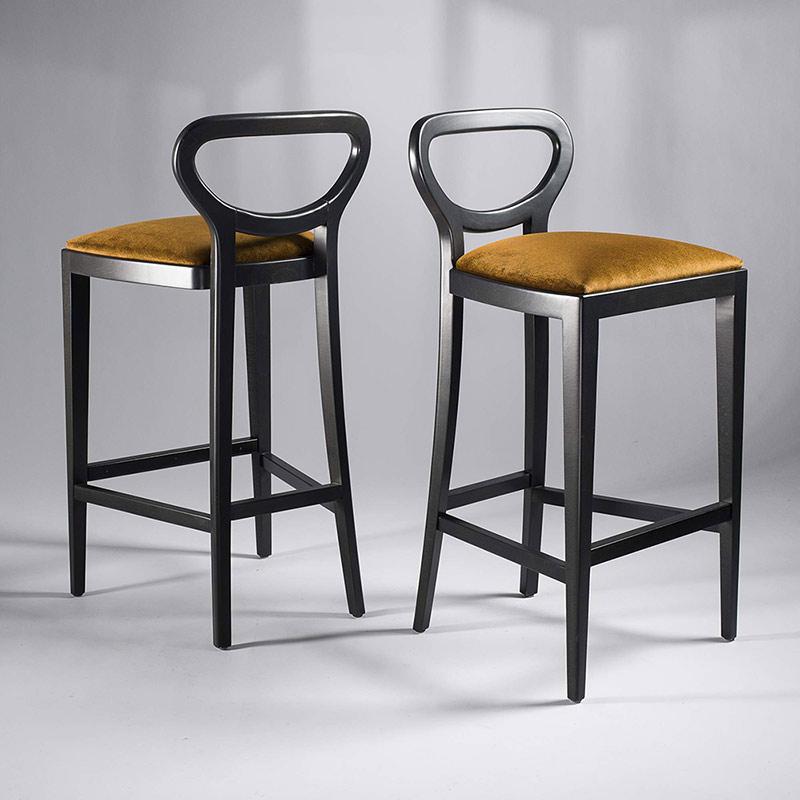Cabaret High Stool-Collinet-Contract Furniture Store