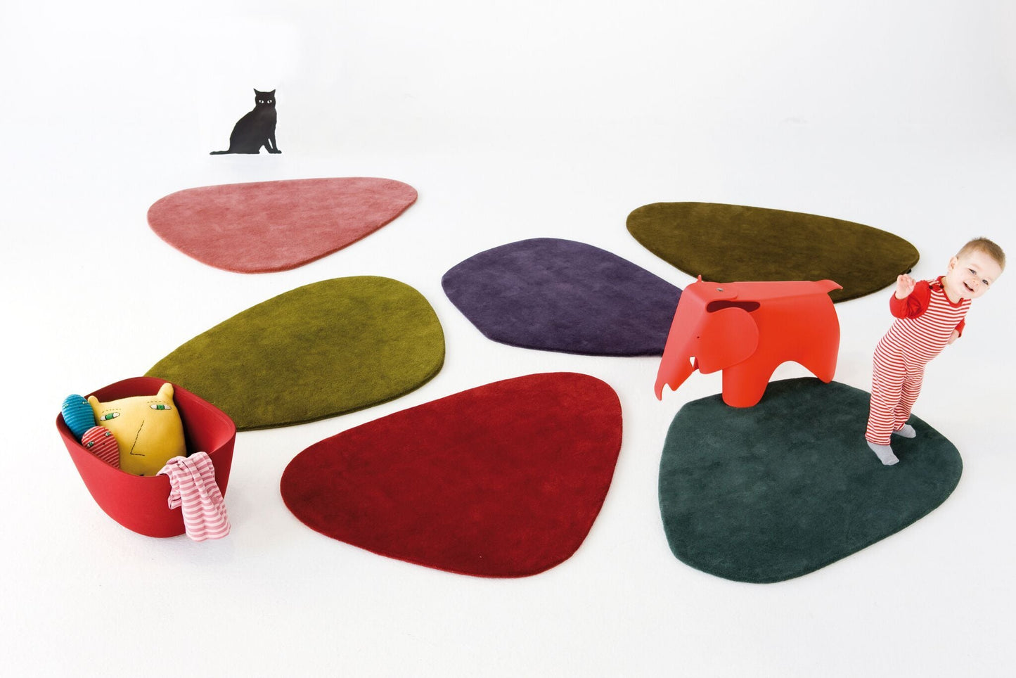 Cal 3 Olive Rug