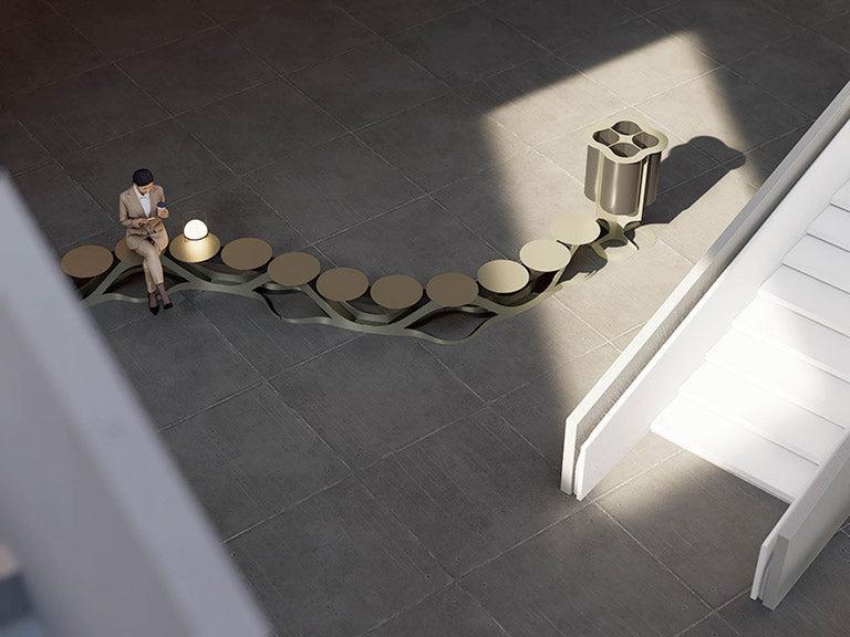 Calice Litter Bin-Contract Furniture Store for hospitality, leisure & commercial projects