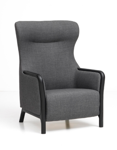 Cameo 100-62/3 Wing Lounge Chair-Piaval-Contract Furniture Store