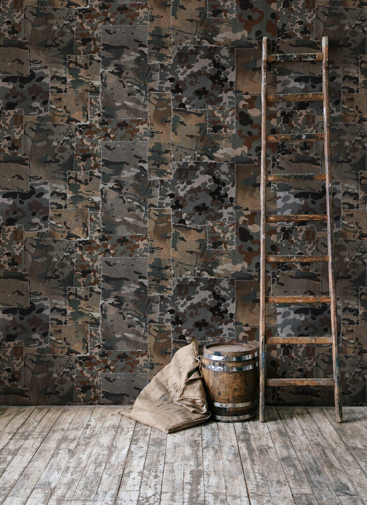 Camo Brown Wallpaper