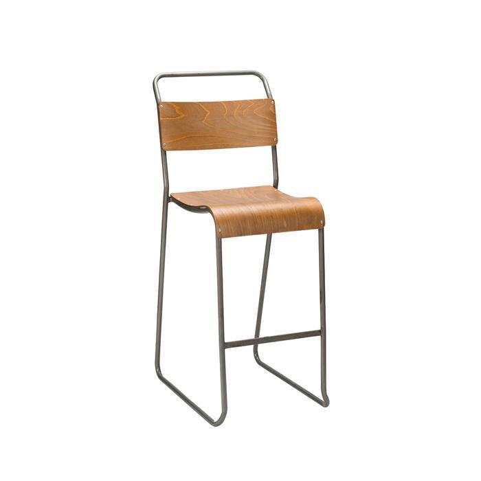 Canteen Vintage High Stool-GF-Contract Furniture Store
