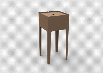 Cape Bedside Table/Storage Unit