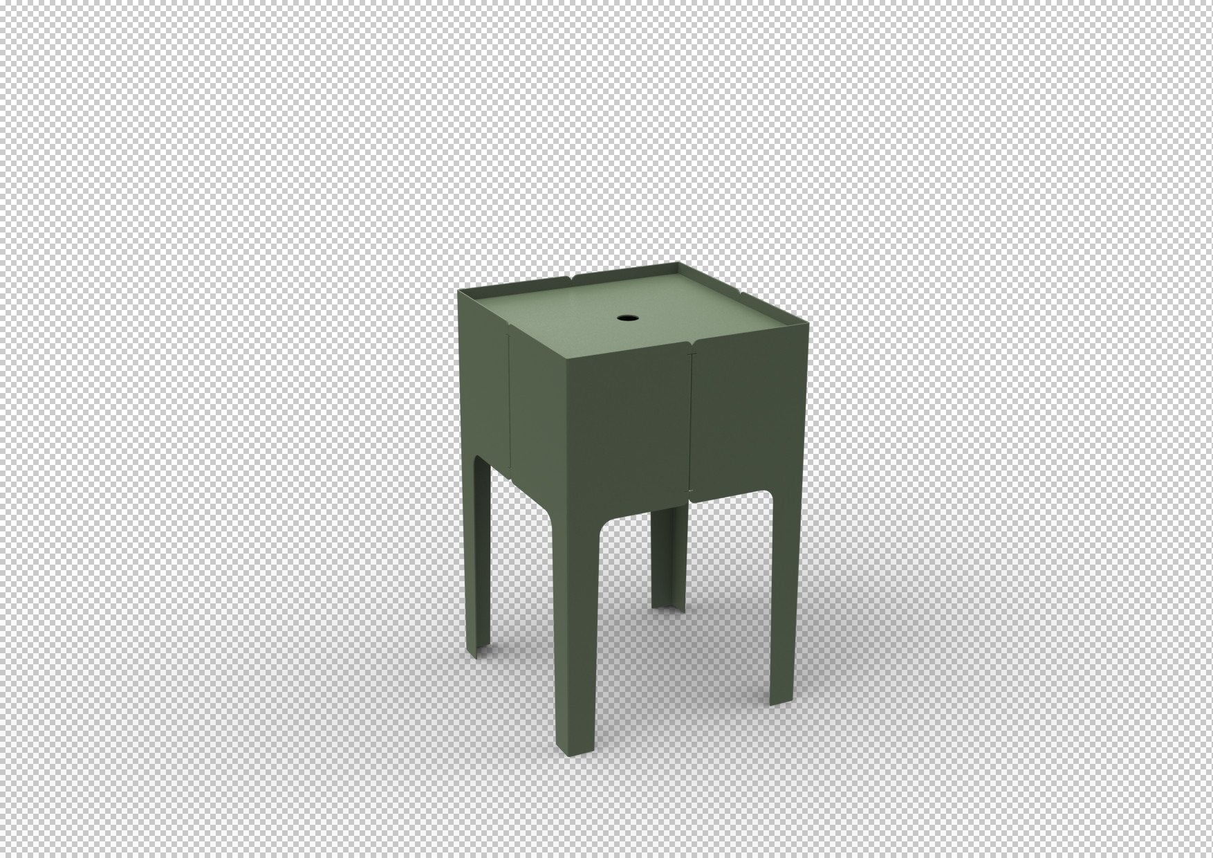Cape Bedside Table/Storage Unit