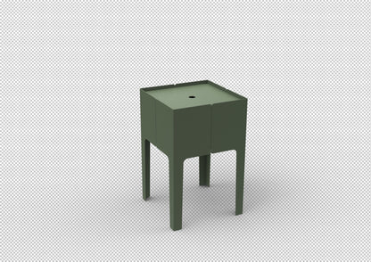 Cape Bedside Table/Storage Unit