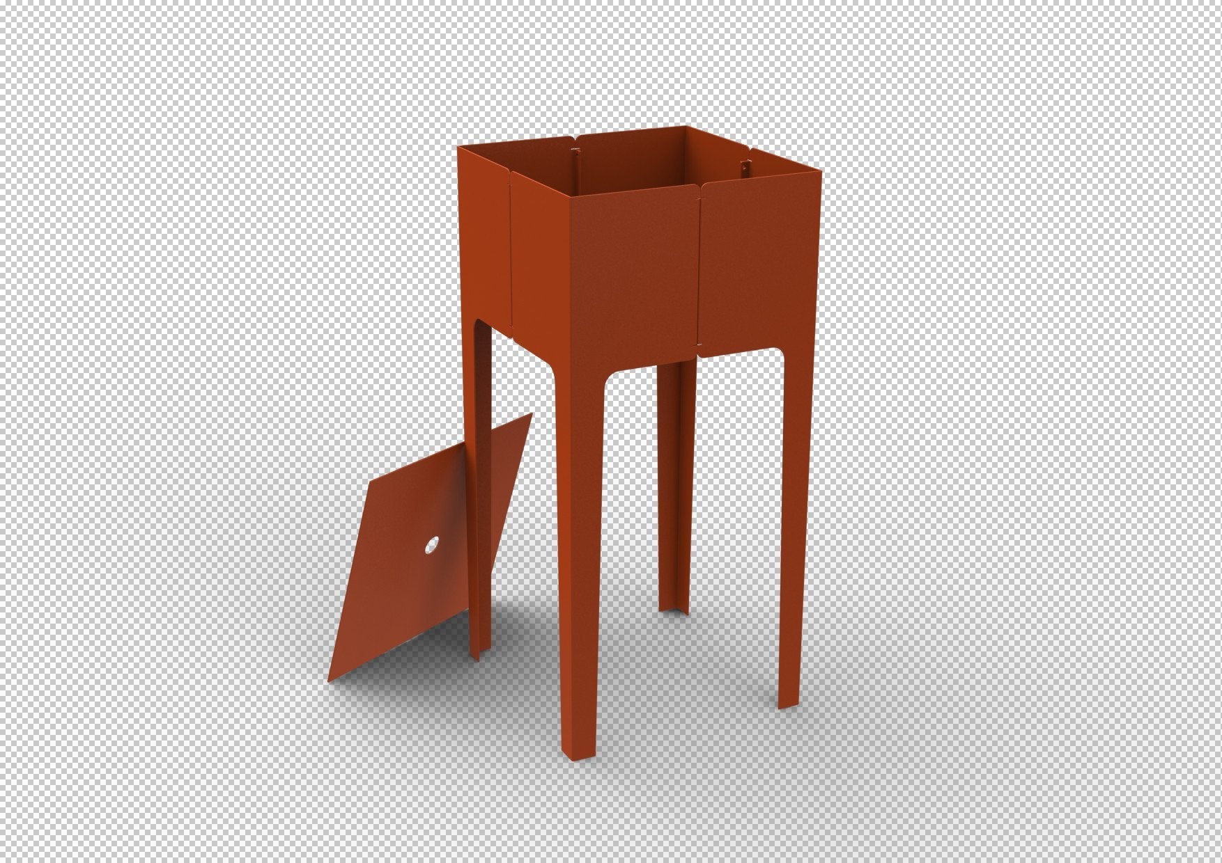 Cape Bedside Table/Storage Unit