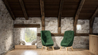 Cara BE02 Bèrgere Armchair-Contract Furniture Store for hospitality, leisure & commercial projects