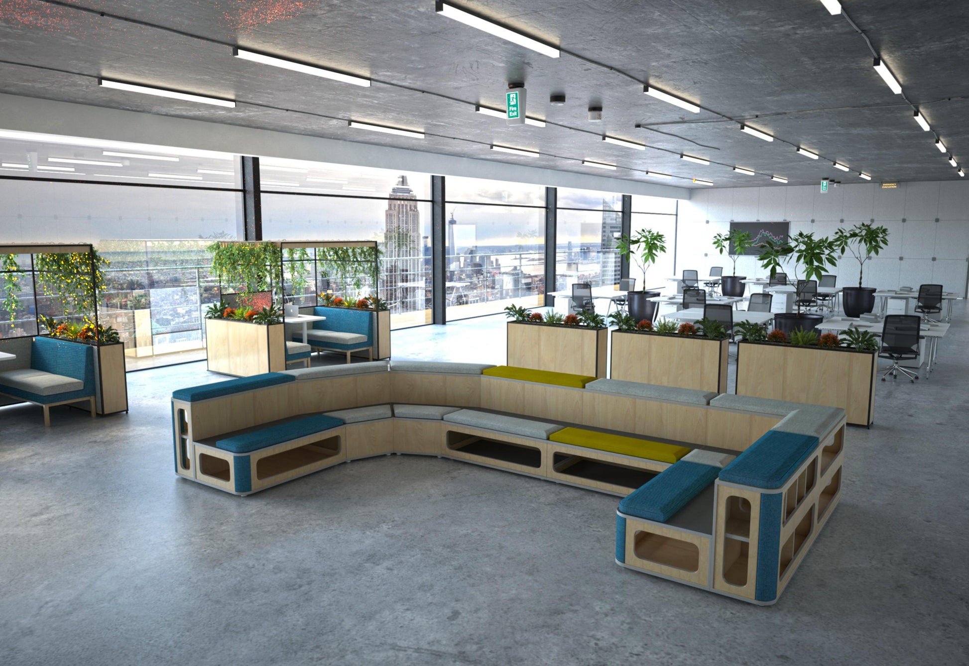 Cavea Tiered Seating-Contract Furniture Store for hospitality, leisure & commercial projects