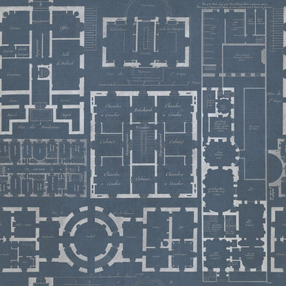 Chateau Blue Wallpaper
