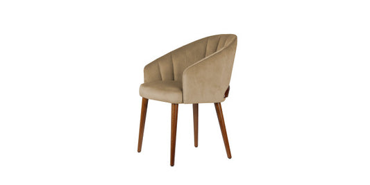 Chelsea Flute Wood/A Armchair