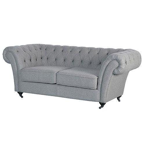Chesterfield 2S Flared Arm Sofa