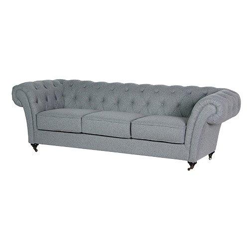Chesterfield 3S Flared Arm Sofa-Furniture People-Contract Furniture Store