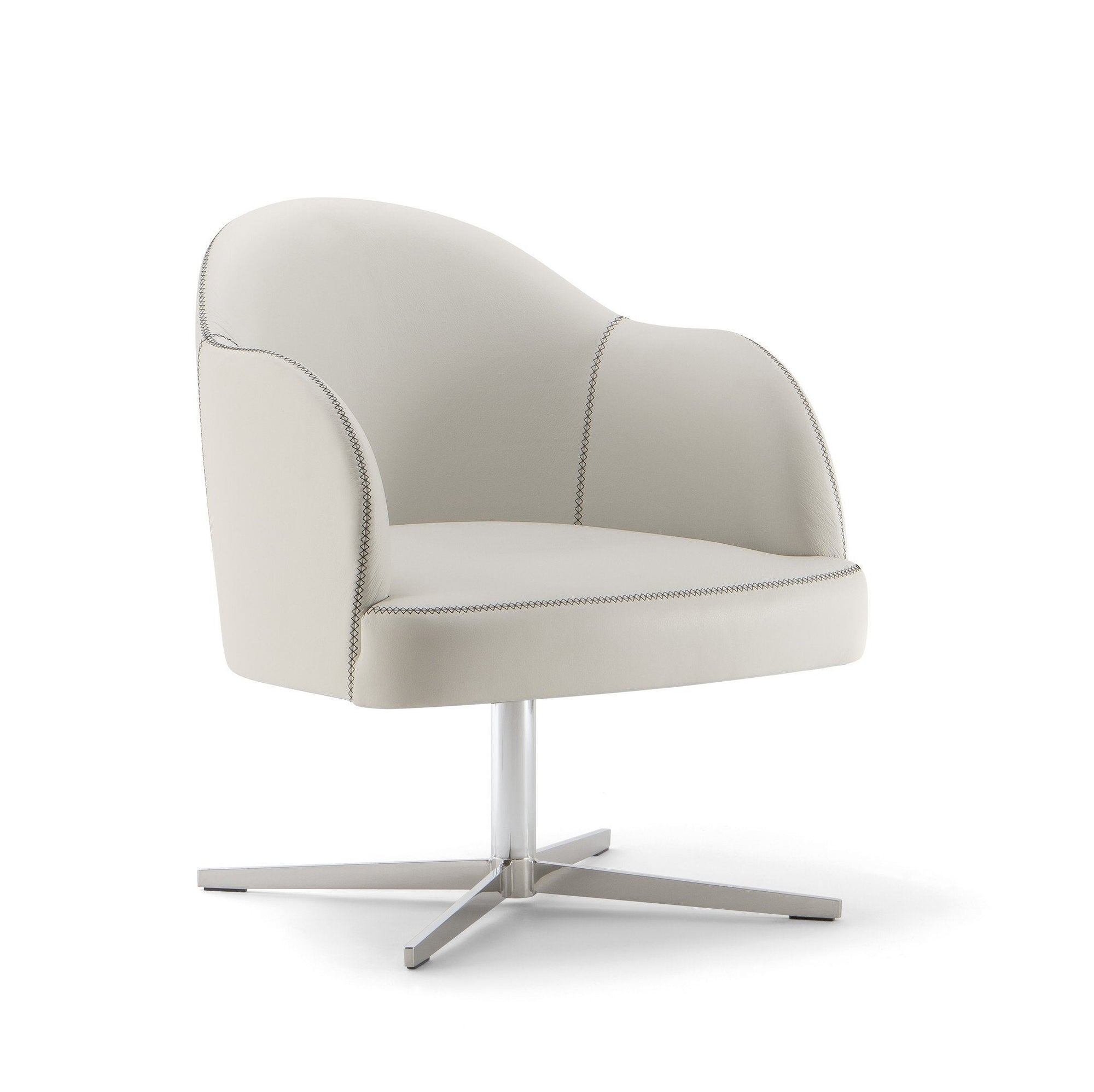 Chicago Lounge Chair c/w Star Base-Tirolo-Contract Furniture Store