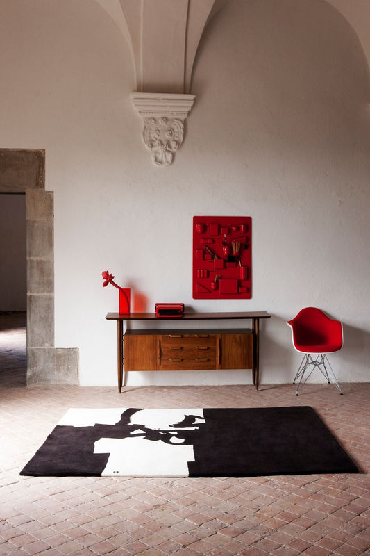 Chillida Collage 1966 Rug
