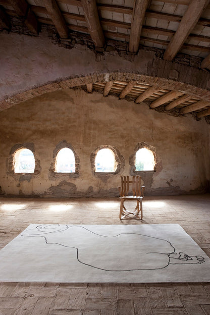 Chillida Figura Humana 1948 Rug-Contract Furniture Store for hospitality, leisure & commercial projects