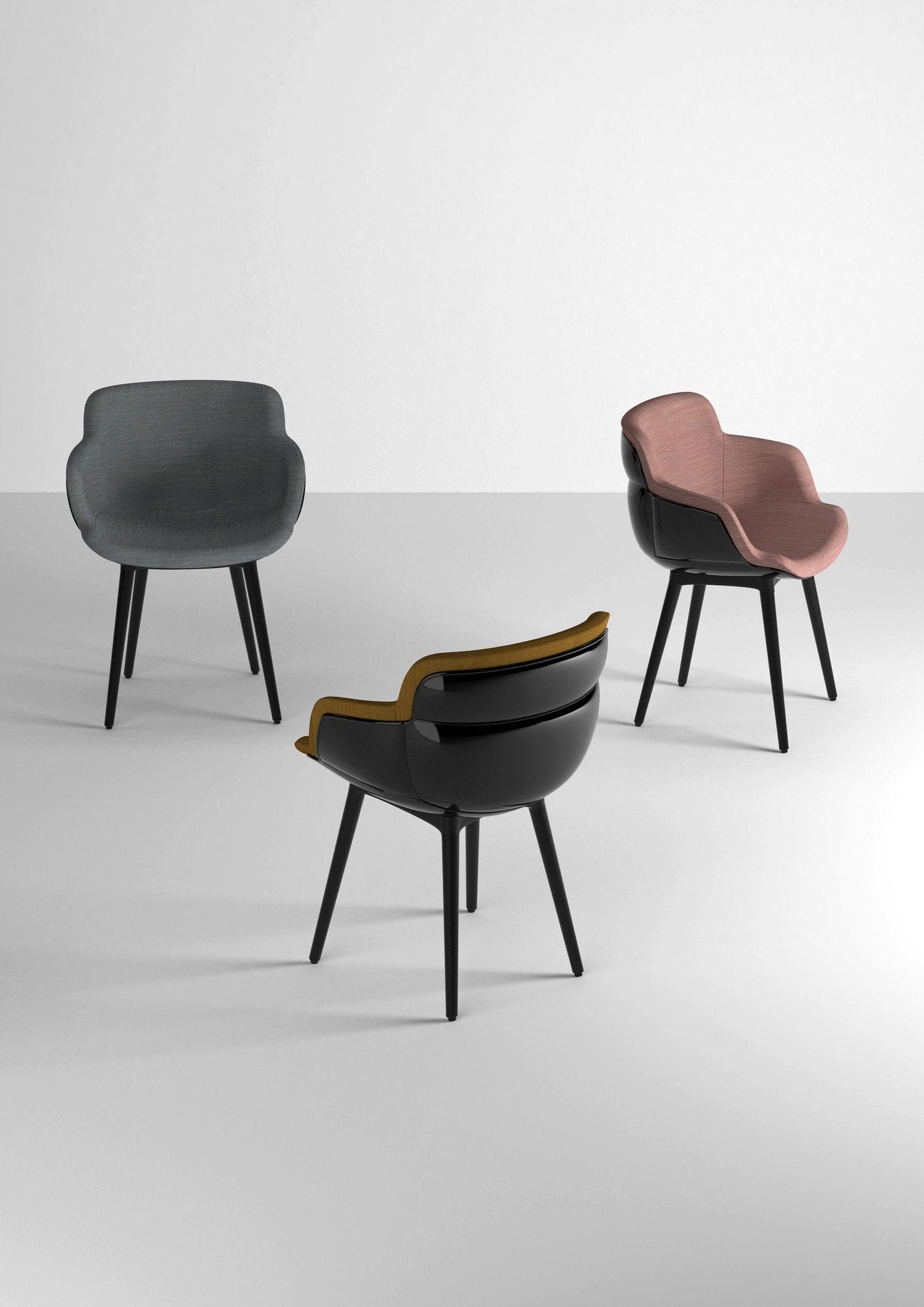 Choppy Sleek U Armchair